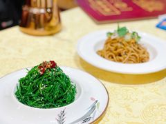 炝拌草原沙葱-德乐海蒙餐