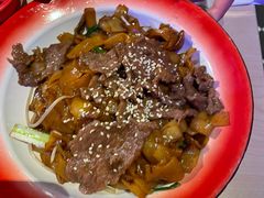 干炒牛肉河粉-避风塘(宝山万达店)