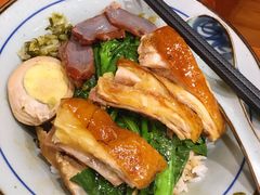 玫瑰鸡拼鹅胗饭-狮头牌卤味研究所·卤味饭(花城汇南区店)