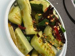 椒麻凉拌黄瓜-老头儿油爆虾(星光一期店)