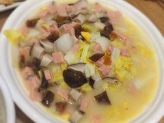 上汤娃娃菜-台北楚楚园馅饼粥(虹桥南丰城店)