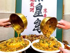 -东来菜馆•手抓海鲜家常菜•海鲜锅贴(鸽子窝店)