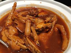 鲍鱼炖鸡爪-将相和·海鲜蒸饺大连菜