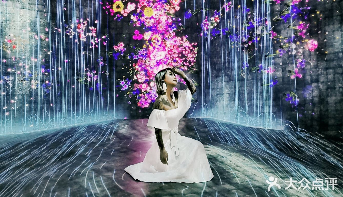 魔都看展|teamlab一部手机出大片的展览