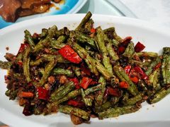 老干妈四季豆-大地春饼店(黄河路店)