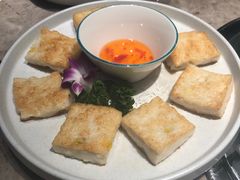 香煎鱼饼-淘米捞·米汤脆鲩鱼火锅(福田皇岗店)