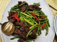 孜然炒生切小牛肉-福昌饭店(河西店)
