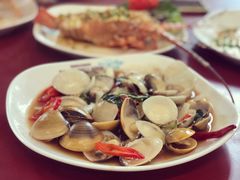 -班赞海鲜市场胖阿姨加工点