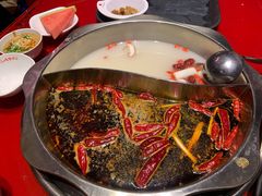 鸳鸯老火锅-山城辣妹子(定福庄店)