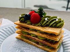 抹茶拿破仑-Vanillacafe香草咖啡(银海大世界店)