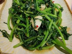 水豆豉炒蓬蒿菜-山石榴·贵州菜(丰盛里店)