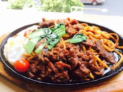铁板牛肉炒面-王家沙点心店(万航渡路店)