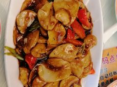 鹅肝酱炒杏鲍菇-烤肉季饭庄