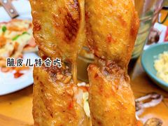 蒜味烤翅-炒豆合作社(东四总店)
