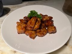 雪花糖醋里脊-绿茶餐厅(华信Mall店)