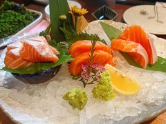 三文鱼刺身-水之惠鲜鱼料理(王府大街店)