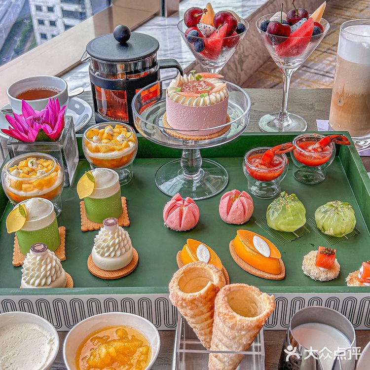 常熟的！！高空湖景下午茶真的绝美了… 