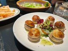 法式青虾焗蘑菇-404干式熟成牛排馆•聚会餐厅