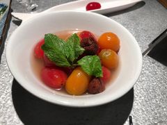 杨梅小番茄子-探鱼·鲜青椒爽麻烤鱼(北京路天河城店)