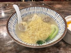 鲜肉云吞面-廣九广味食堂-猪肚鸡火锅(曼哈顿店)
