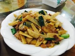 高山笋炒肉-下梅人家土菜馆(历史文化餐厅度假区店)