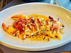 波士顿龙虾配意大利宽面-福楼法餐厅FLO