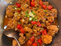 干锅鱼杂-翠清酒家(万丰路店)