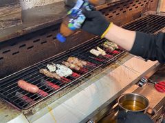 自助取餐区-野火鲜货烧烤(河边小院店)
