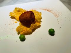 爆浆鹌鹑蛋配金沙灯影鱼片-辛香汇·现炒川菜(淮海路百盛店)