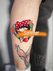 -幸运7纹身刺青Lucky7tattoo