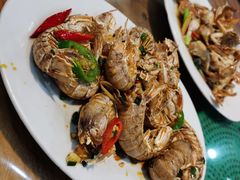 椒盐皮皮虾-黄大妈农家菜