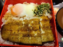 蒲烧活鳗饭半尾配溏心温泉蛋-鳗事鱼意·活鳗現烤专门店(富力海珠城店)