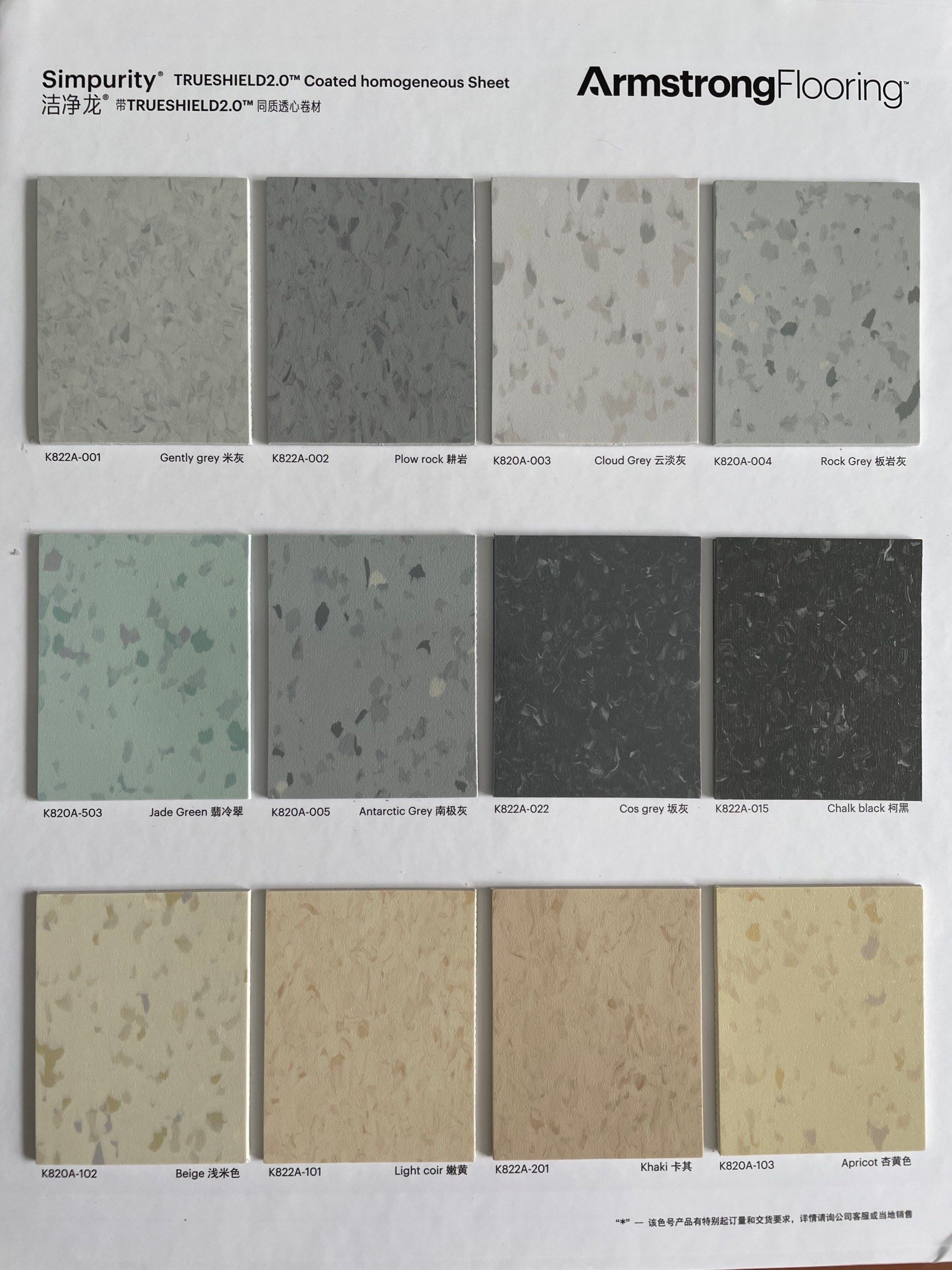 阿姆斯壮pvc地胶板通透2.