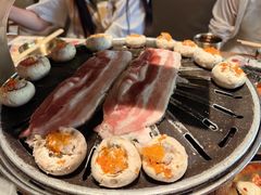 -草家酱蟹炭火烤肉店(珲春南路一店)