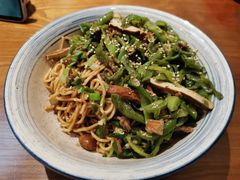 青椒干子肉丝-一味老卤面(大石桥店)