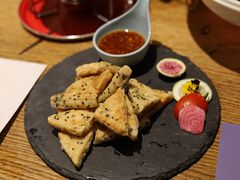 泰式芝麻煎豆腐-甜阿姨·天台花园私房菜(万松园店)