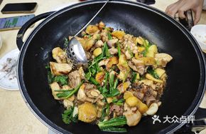 Stir-fried Chicken with Mushroom