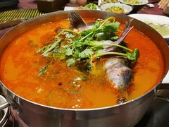 凯里酸汤鱼火锅锅底-泉味道贵州厨房(三里河店)