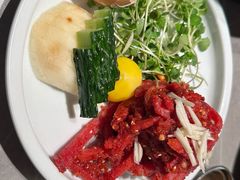 -草家酱蟹炭火烤肉店(珲春南路一店)
