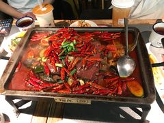 毛血旺烤鱼-探鱼·鲜青椒爽麻烤鱼(番禺万达店)