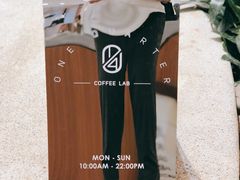 -1/4 ONE QUARTER COFFEE LAB(朝阳大悦城店)