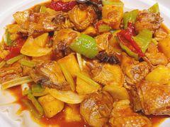 伊犁辣皮子烩大盘鸡-西贝(上海我格广场店)