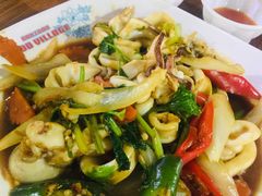 爆炒鱿鱼-班赞海鲜市场