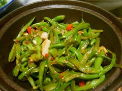 干煸扁豆丝-京城小江南·北京烤鸭·江南土菜·白鱼(中关村店)