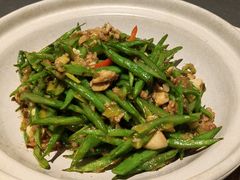 沙茶肉糟啫云南扁豆-小炳胜(卓悦中心店)