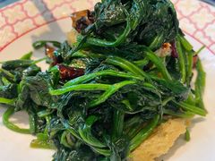 菠菜拌面筋-撒拉花儿·新疆菜·清真(太阳宫店)