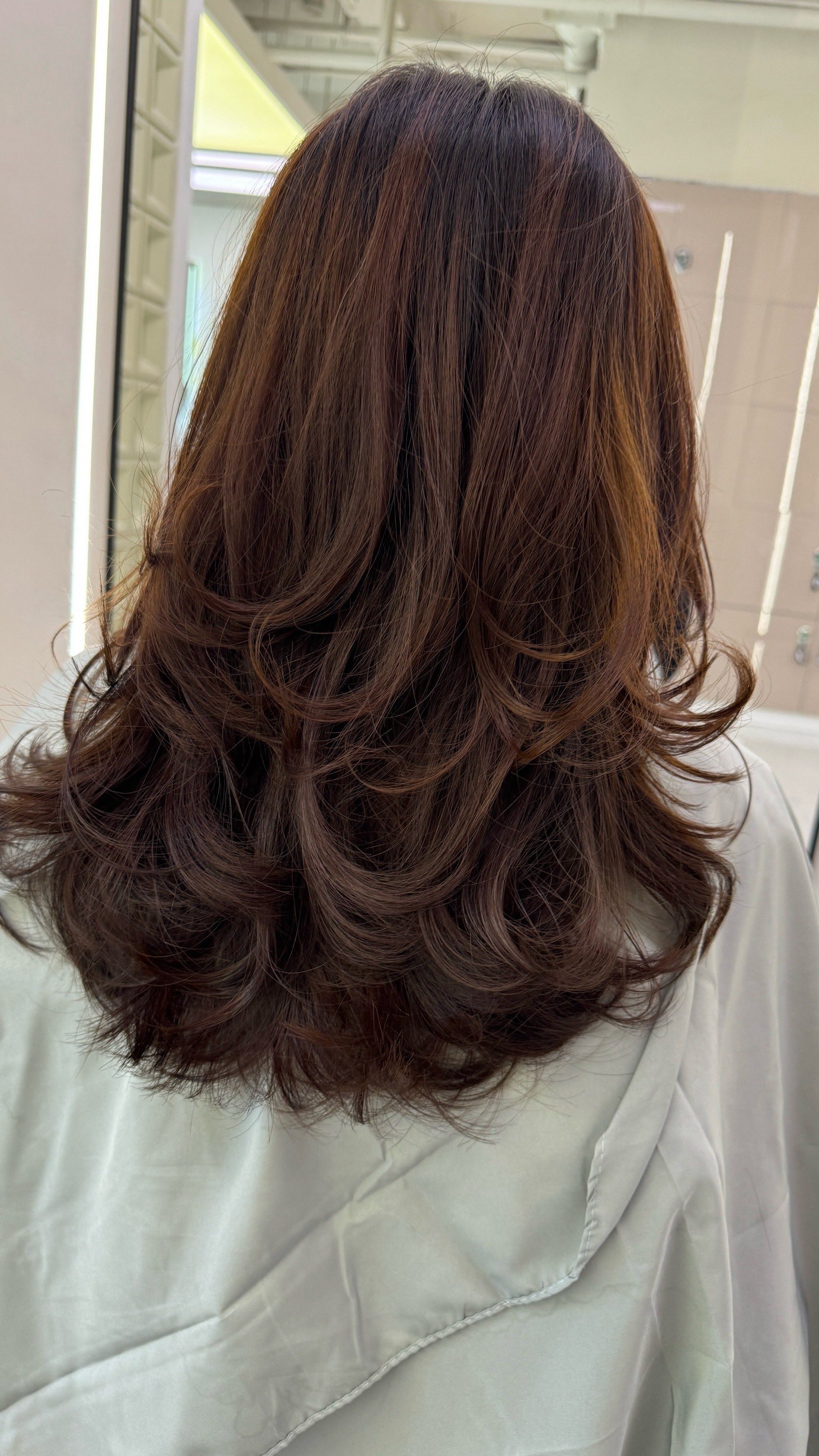 温柔系发尾c型卷,get✔️