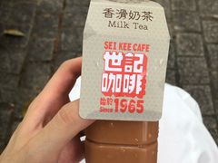 秘制香滑热奶茶-世记咖啡(氹仔外卖店)