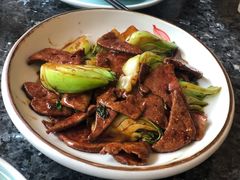 菜梗炒猪肝-菲乐餐厅(三十年经营·湖滨路店)