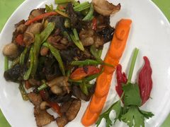 农家小炒肉-沿海渔家院蒸汽海鲜·东北菜(东戴河店)